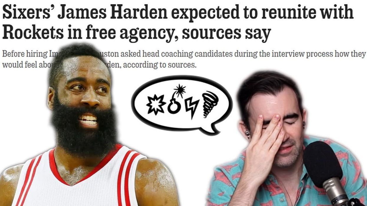 Radio host has meltdown over latest Harden to Houston Rockets report