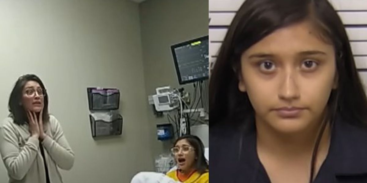 NextImg:Bodycam video reveals shocking moment police confront teen over dead baby found in hospital trash can. Now she's charged with first-degree murder.