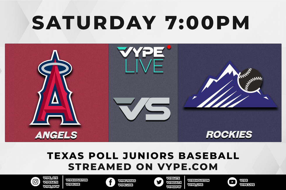 7PM - POLL Juniors, Semifinal 2: Angels vs. Rockies