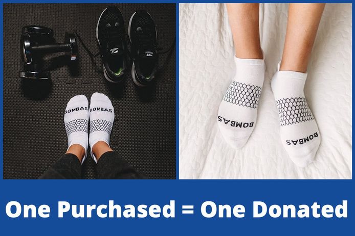 Bombas - Since the beginning, we've donated a pair socks for every