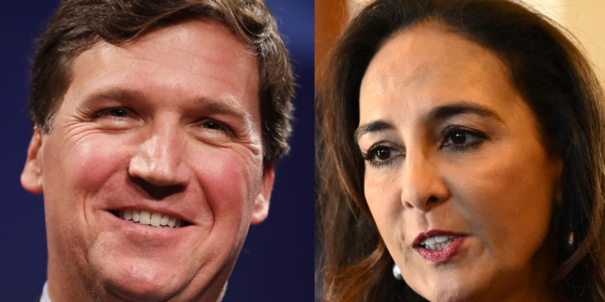 NextImg:'Mr. Carlson will not run for President in 2024,' Lawyer Harmeet Dhillon warns Draft Tucker PAC in cease and desist letter