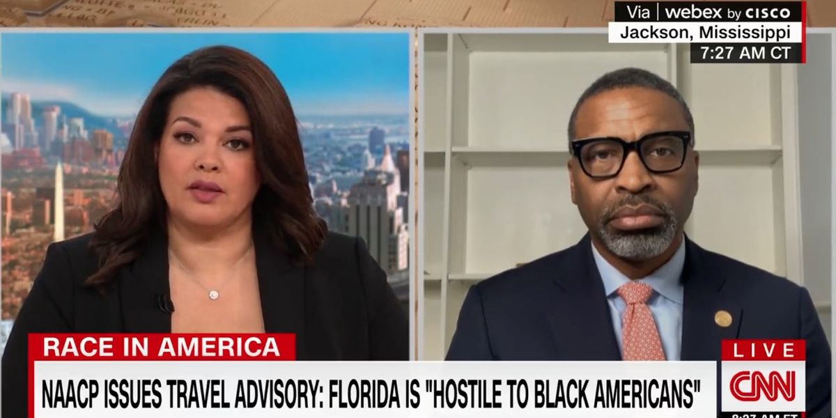 CNN host inconveniences NAACP president with facts that bust NAACP's narrative about Florida: 'Doing quite well'
