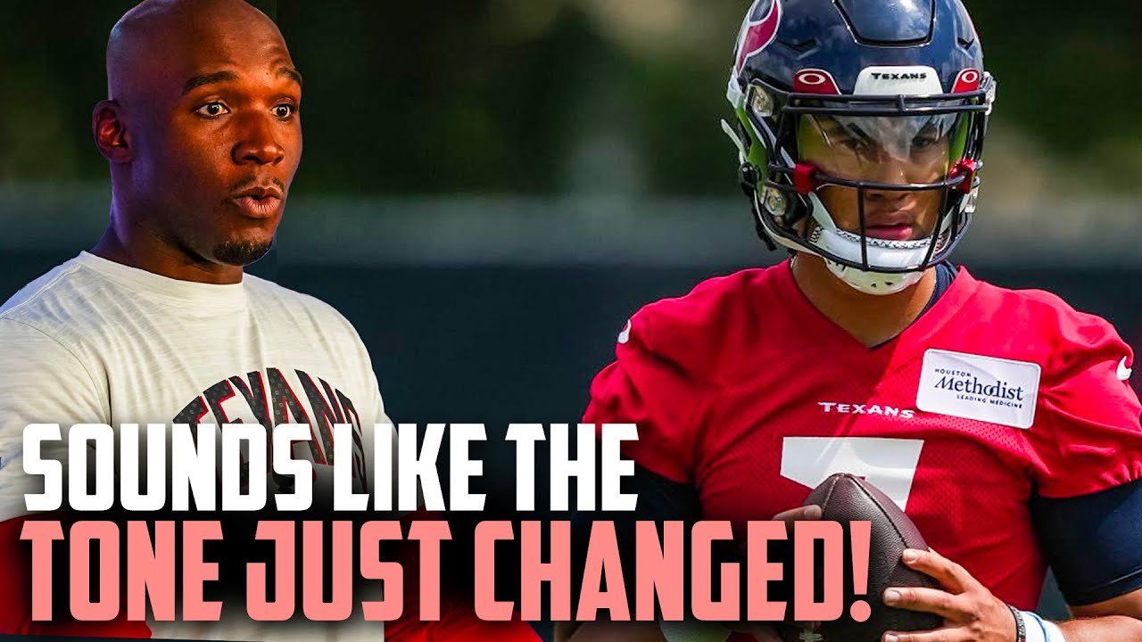 Listen to Texans head coach DeMeco Ryans take a new tone with the media