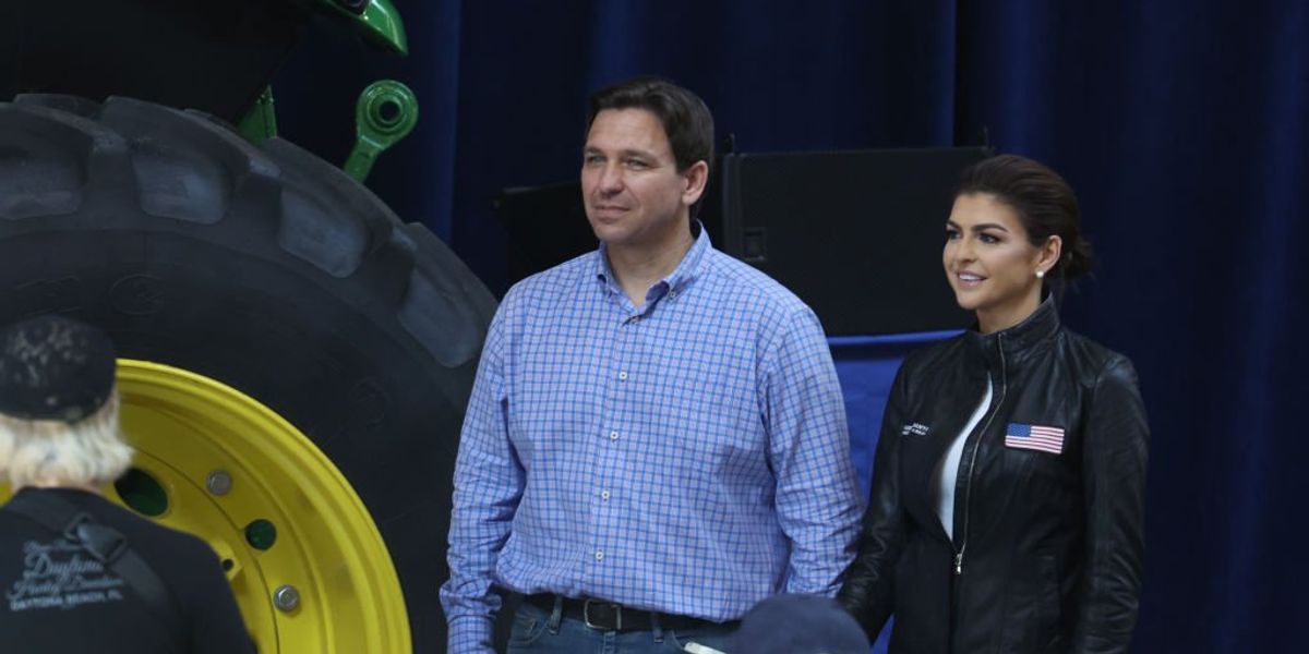 NextImg:Executive editor of the Daily Beast lashes out against Casey DeSantis in elitist rant, calling her a 'Walmart Melania' for wearing 'a Red State big-bin store' jacket
