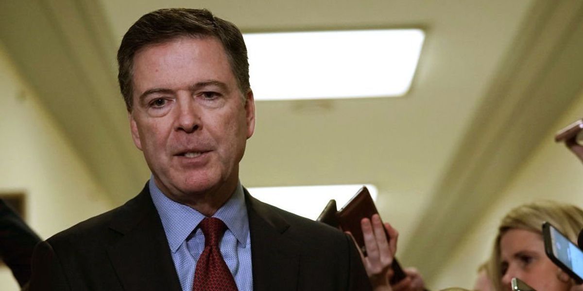 NextImg:James Comey says Biden 'has to' win re-election over Trump, but his narrative trips over inconvenient facts