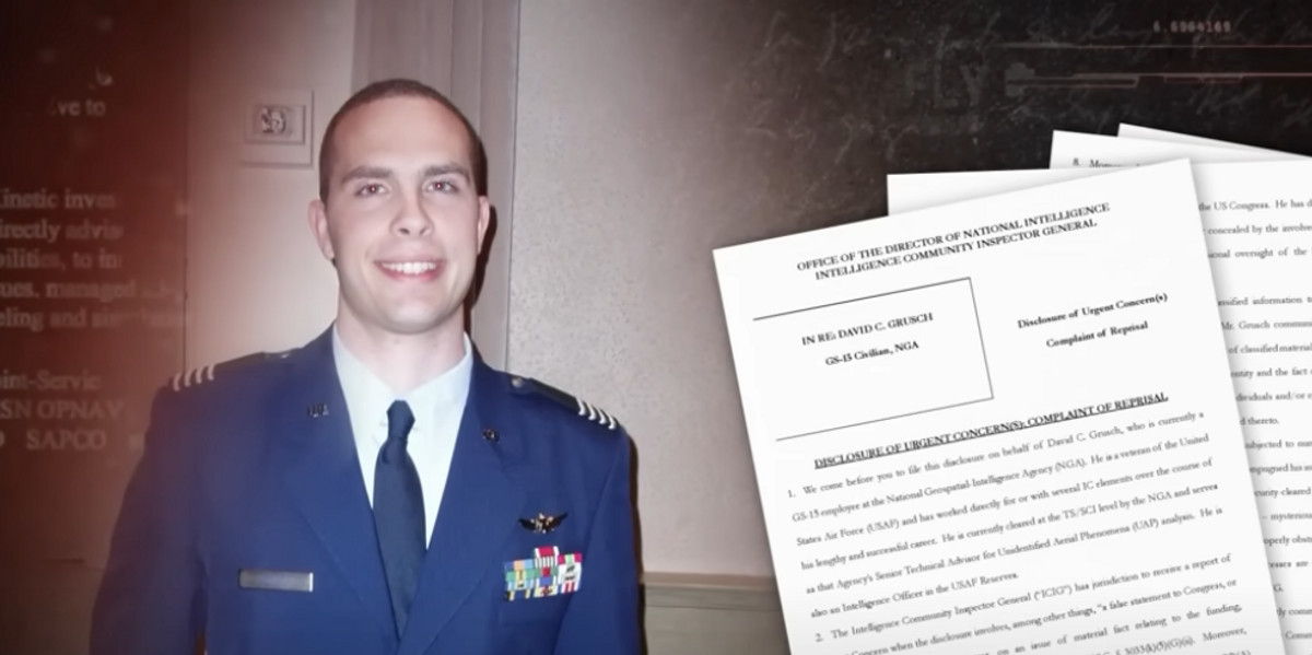 NextImg:'Spacecraft' of 'non-human origin' in U.S. possession, says intelligence official whistleblower