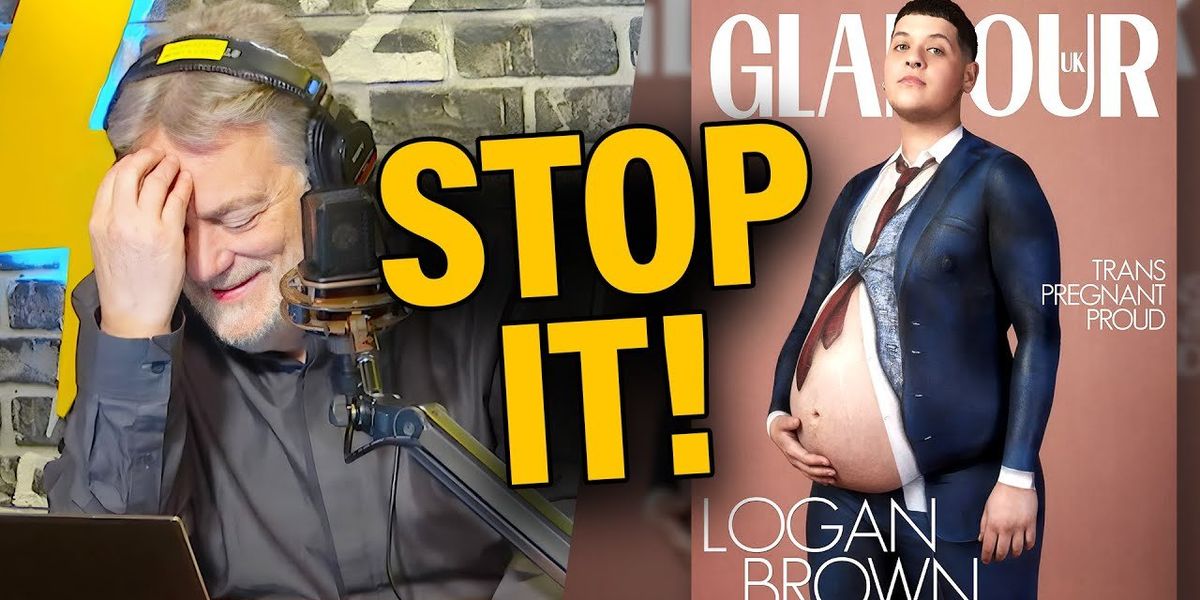 NextImg:Stunning and brave: Pregnant man on UK Glamour magazine