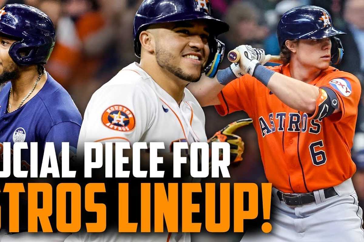 How a crucial puzzle piece just arrived in Astros lineup