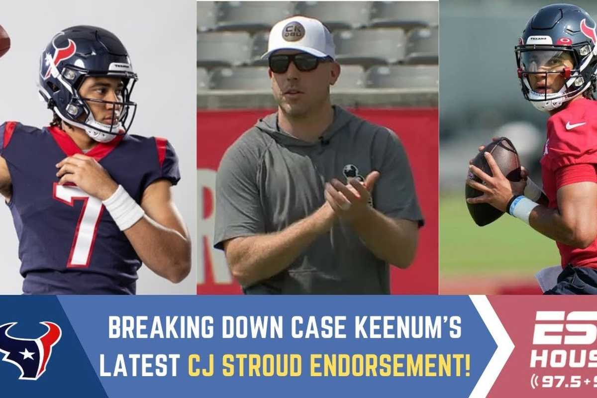 Reacting to Case Keenum “Hailing” Houston Texans rookie