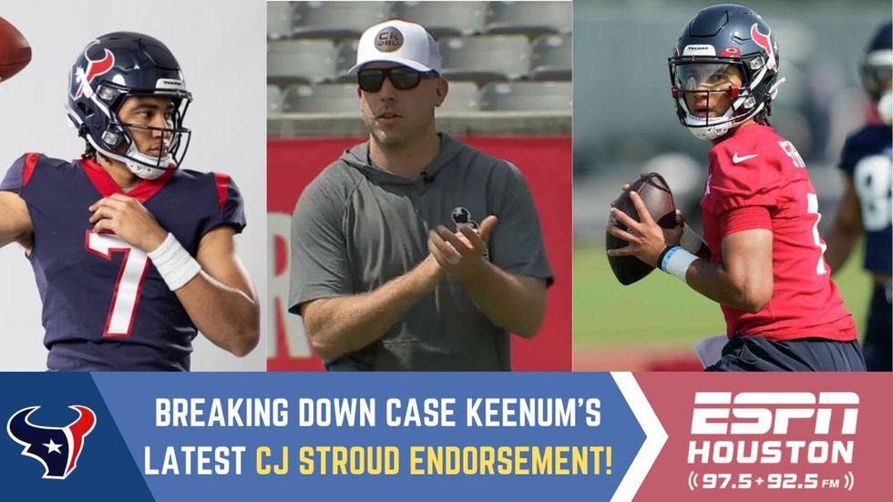 Reacting to Case Keenum “Hailing” Houston Texans rookie - SportsMap