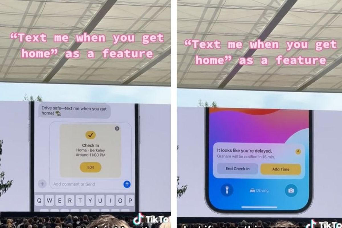 new iphone features, iphone check in