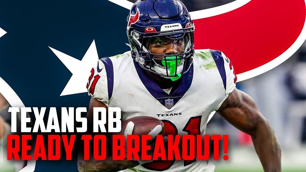This Texans breakout running back's aggressive comp is not as crazy as it sounds