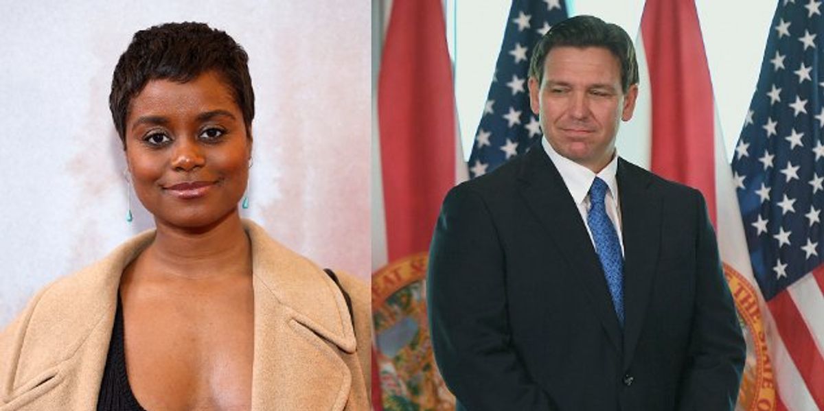NextImg:Video: 'Hamilton' actress maligns Ron DeSantis as Ku Klux Klan grand wizard during Tony Awards to giddy applause