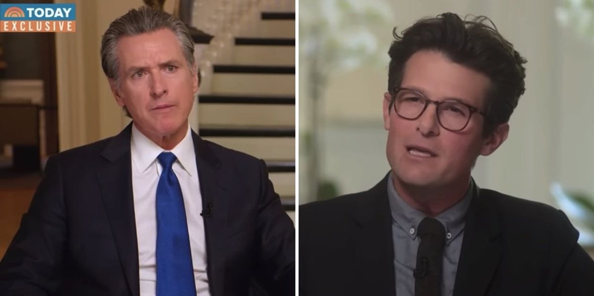 NextImg:Reporter calls out Gavin Newsom for threatening Gov. DeSantis with criminal prosecution for migrant flights