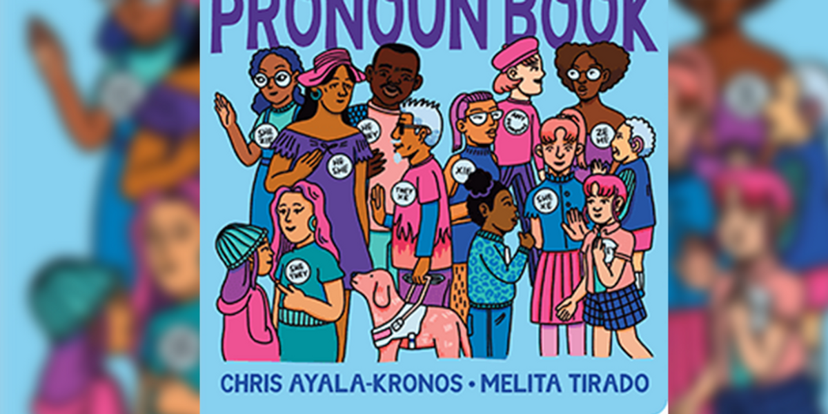 Pronoun book recommended for infants among free literature to be given to children by city of Las Vegas