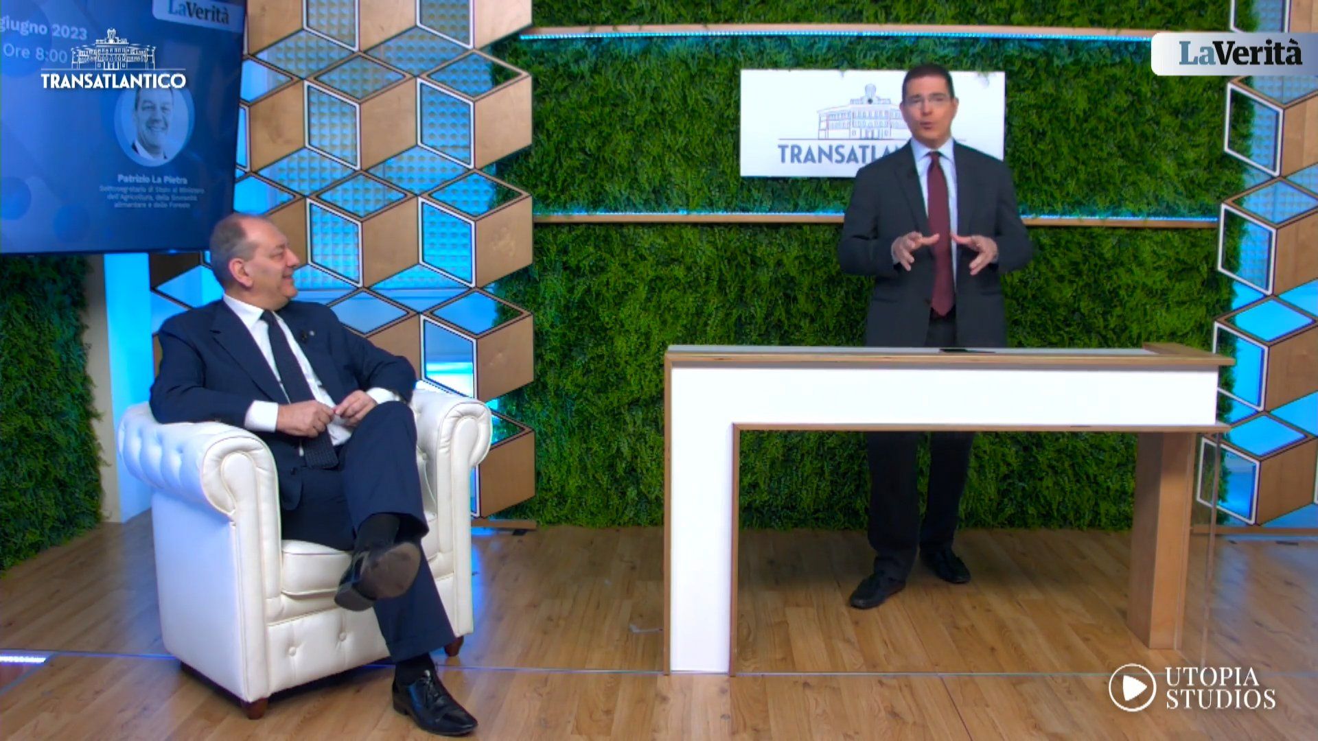 La Pietra a Transatlantico: «Dobbiamo rilanciare il piano nazionale della nostra agricoltura»