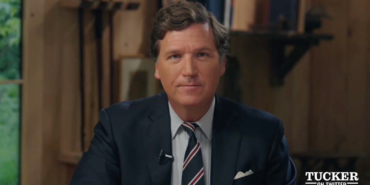 NextImg:Tucker Carlson drops new video on Twitter: 'Don't let them rationalize away your intuitive moral sense'