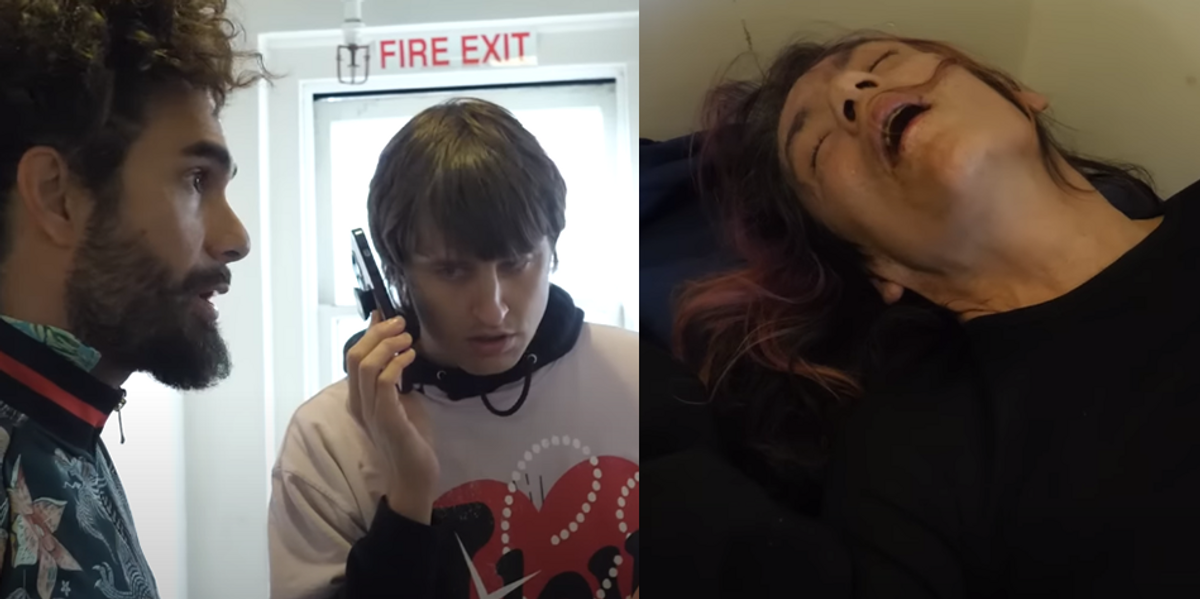 NextImg:YouTubers save woman overdosing on Fentanyl within minutes of arriving in San Francisco to document the city's crisis