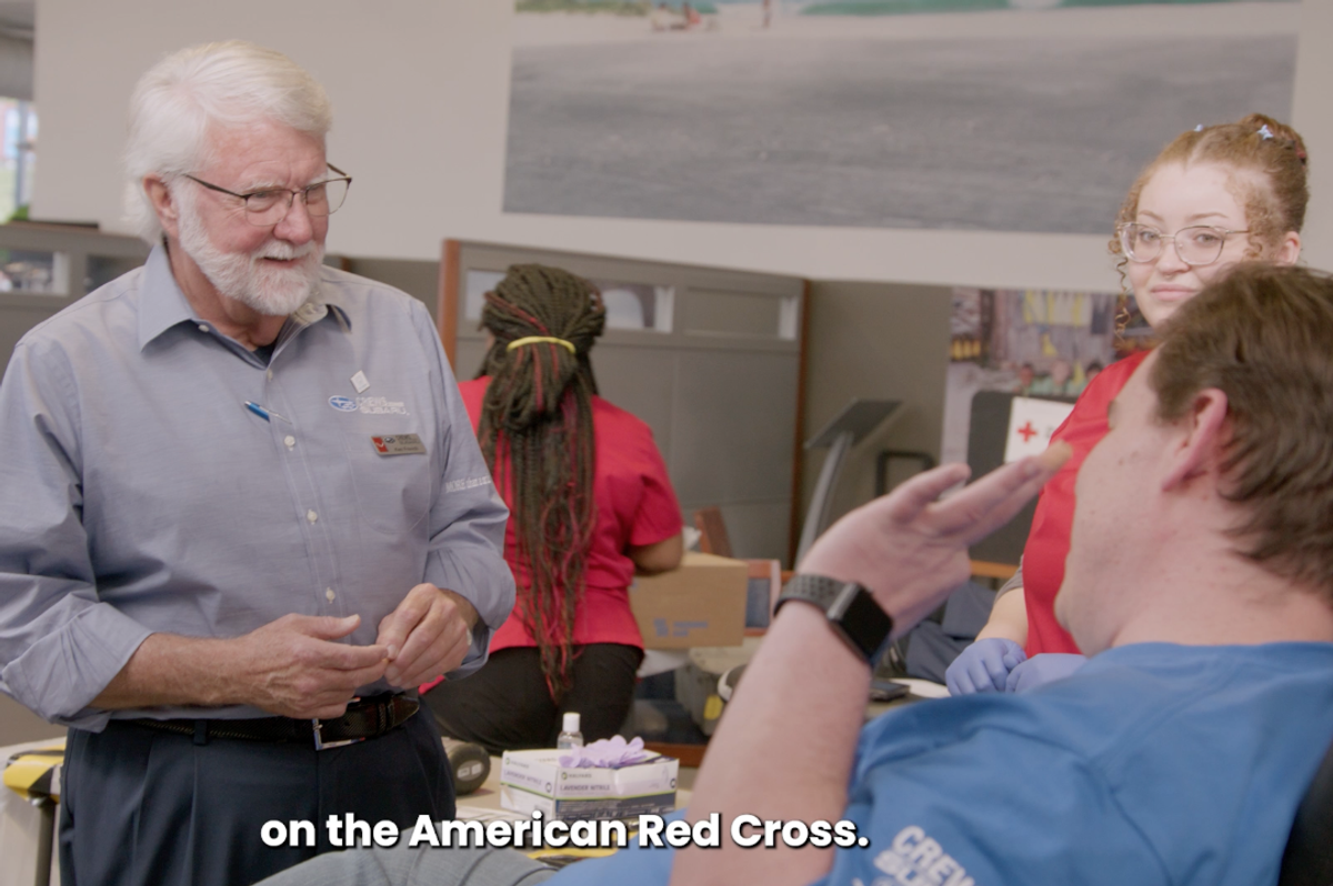 If it weren’t for a Subaru retailer’s blood drive, this man’s cancer may have gone undetected