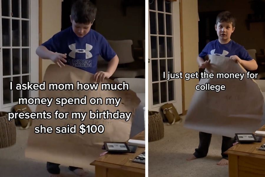 saving for college, kids tiktok, financial literacy, college plan