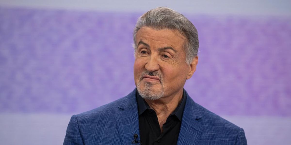 NextImg:Sylvester Stallone says he's protective of his daughters: 'OK, when you're trying to kiss her, it's like you're trying to kiss me at the same time'