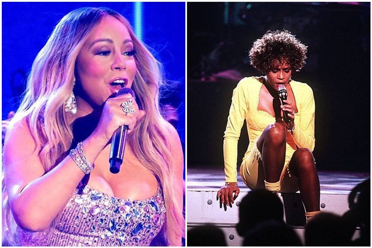 mariah carey, whitney houston, great singers