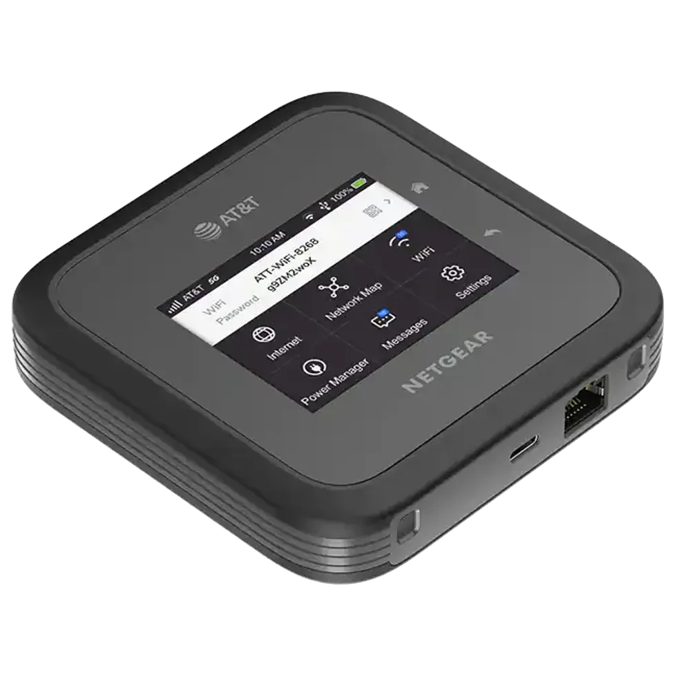 a product shot of Netgear Nighthawk M6 Pro Mobile Hotspot