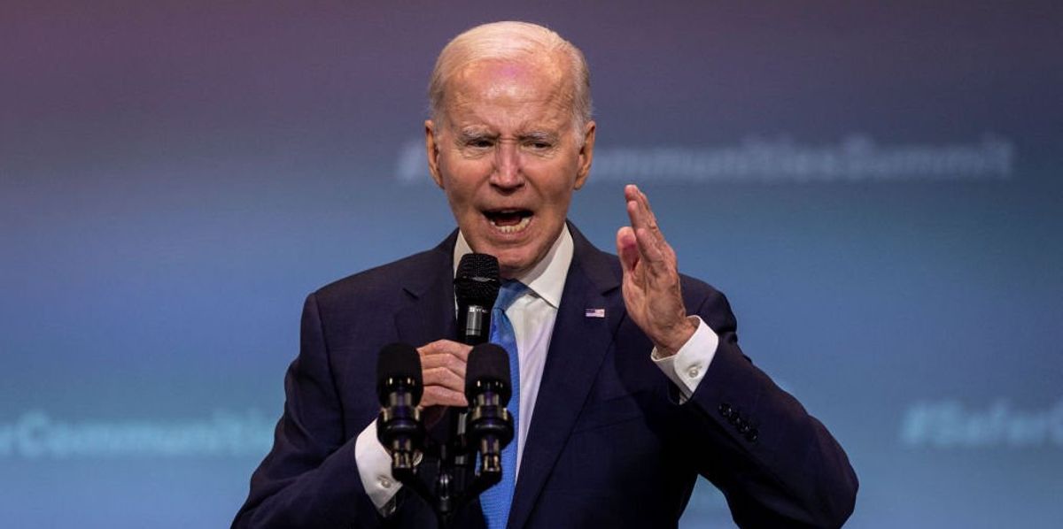 NextImg:'You need an F-16': Biden mocks Second Amendment supporters weary of a tyrannical government