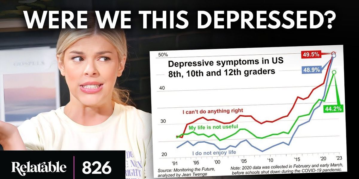 Study shows that 50% of America’s teens are SEVERELY depressed – they know FAR too much