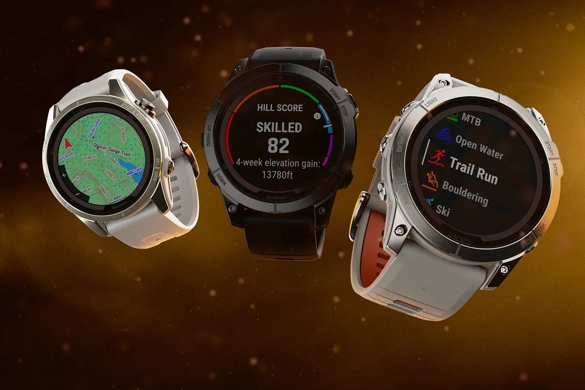 a photo of Garmin Fenix 7 smartwatches