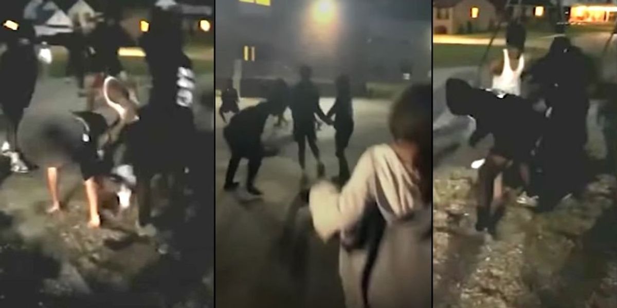 NextImg:Gang of teens brutally beat 15-year-old for his 'Yeezy' shoes; bystanders posted 'disturbing' video on social media instead of helping