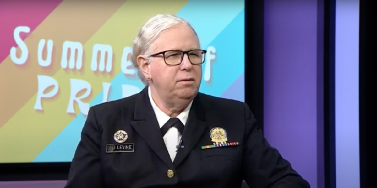 NextImg:HHS produces pro-transgender propaganda video featuring Rachel Levine interviewing a trans activist