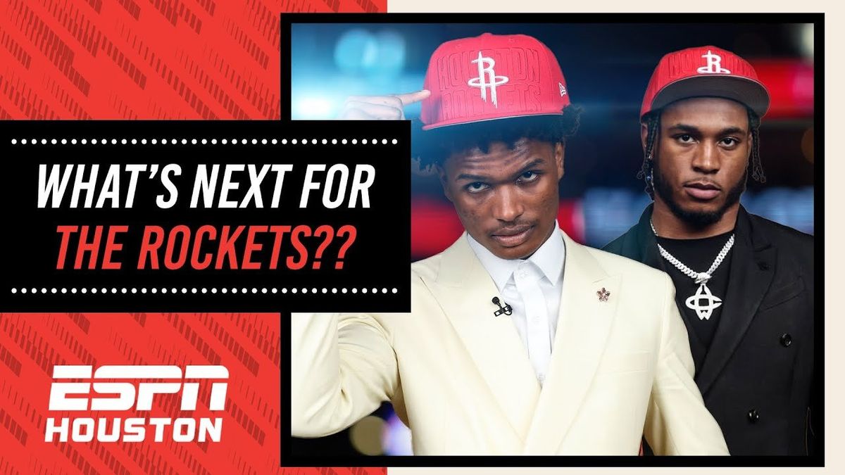 Here's what's next after the Rockets aced the draft!