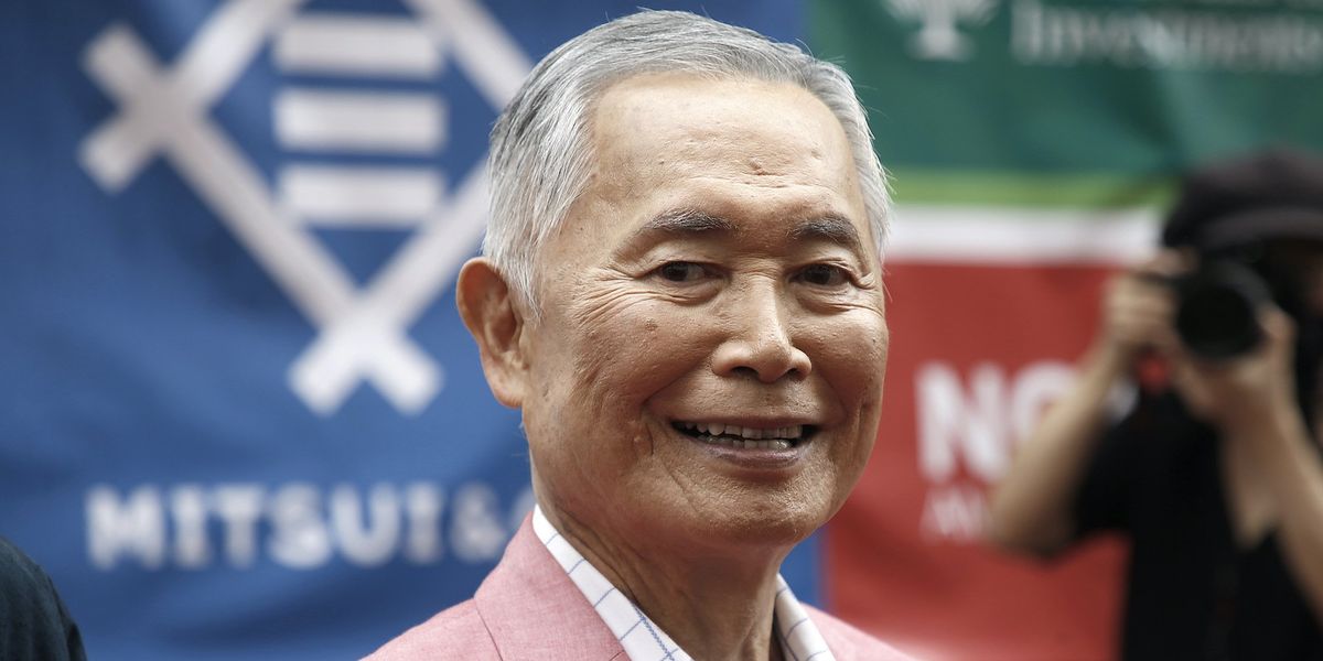 NextImg:George Takei hit with brutal backlash after bizarre defense of nude marchers exposing themselves to children at Pride parade