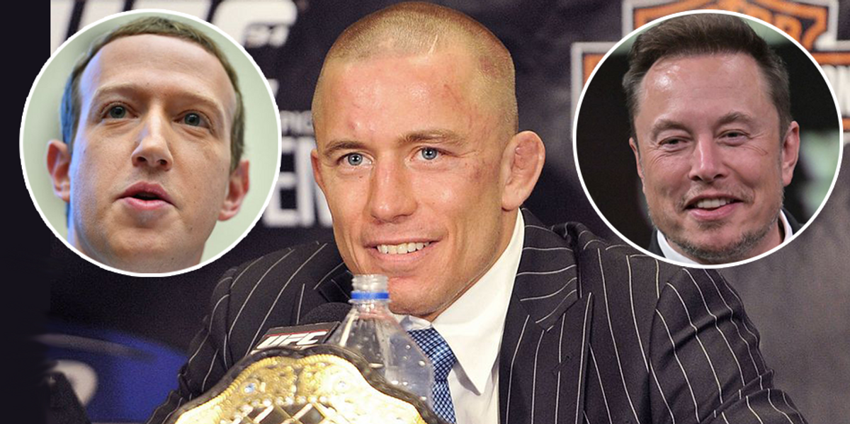 NextImg:Elon Musk agrees to train with UFC Hall of Famer Georges St-Pierre ahead of potential Mark Zuckerberg fight