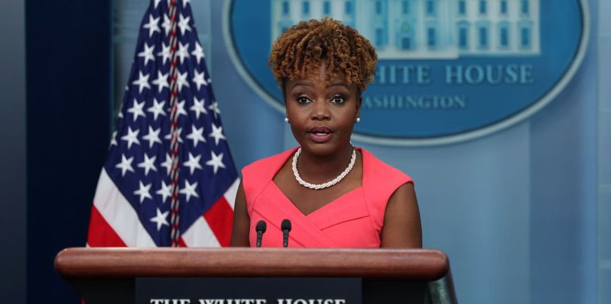 NextImg:KJP claims Americans 'feel better' about their finances thanks to Biden — then pesky facts get in the way