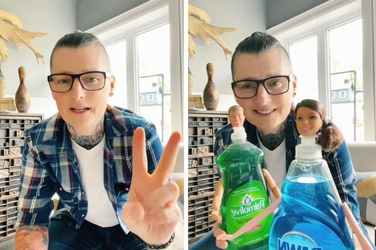 laundry; dish soap; Melissa Pateras; TikTok; Dawn dish soap