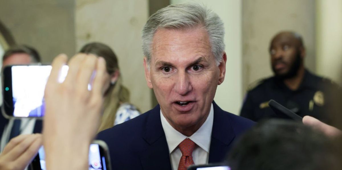 NextImg:CNN reporter tries to slam McCarthy over Trump's handling of classified docs — but McCarthy turns the tables on the liberal cable network