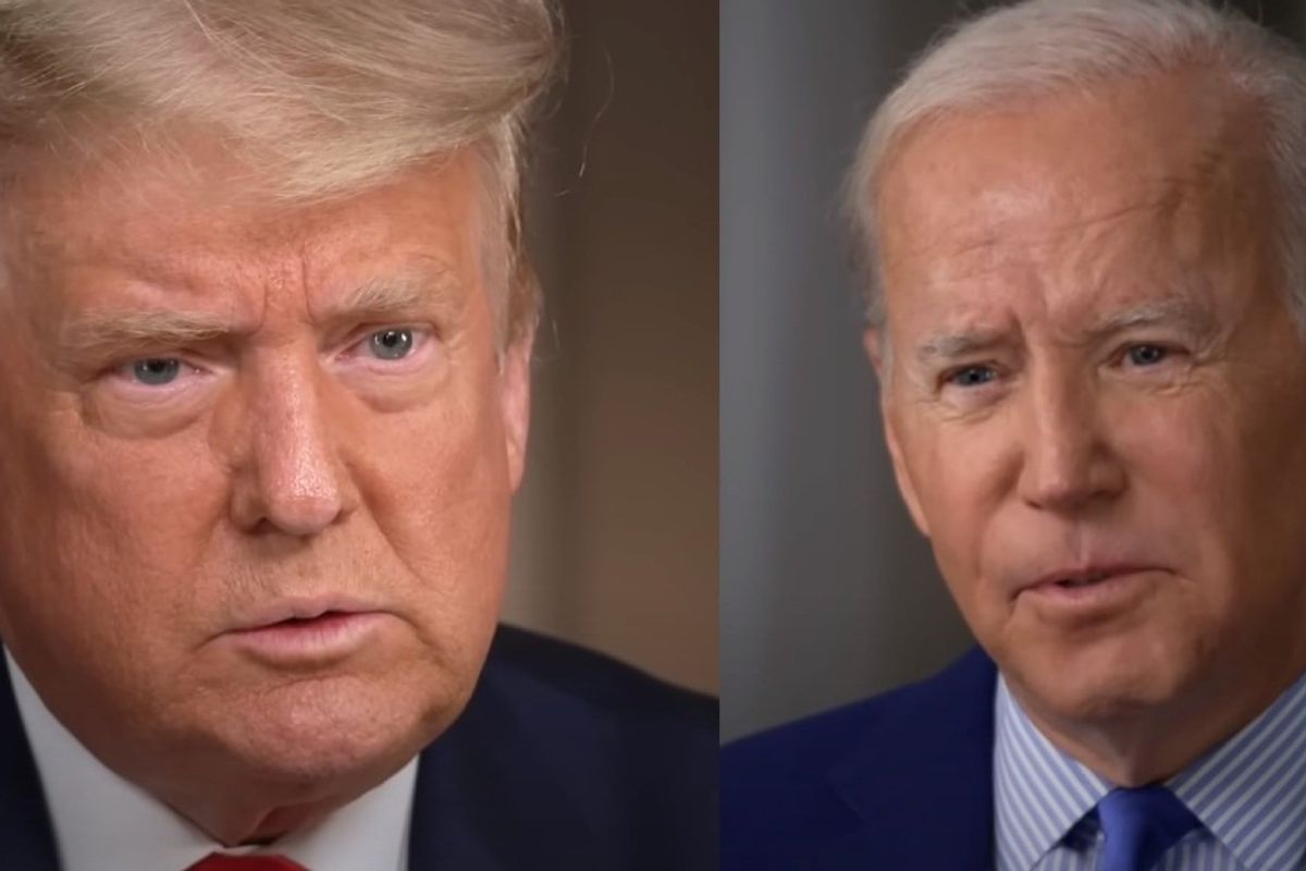 Trump and Biden