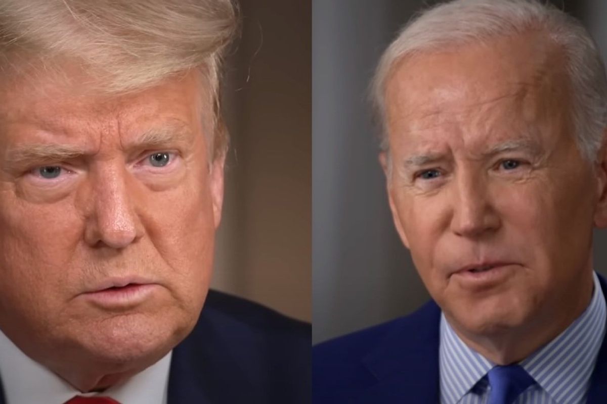 Trump and Biden