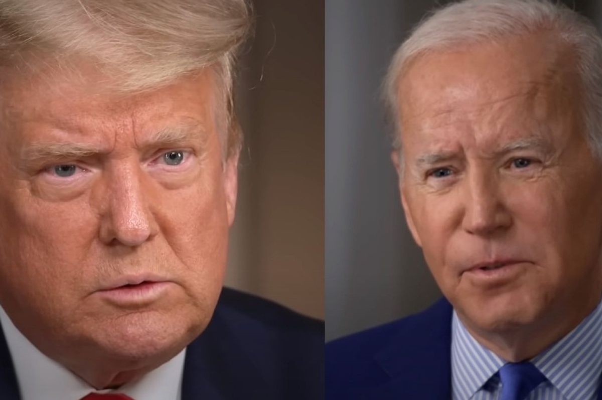 Trump and Biden