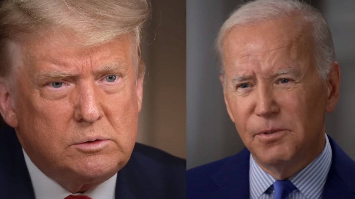 Trump and Biden