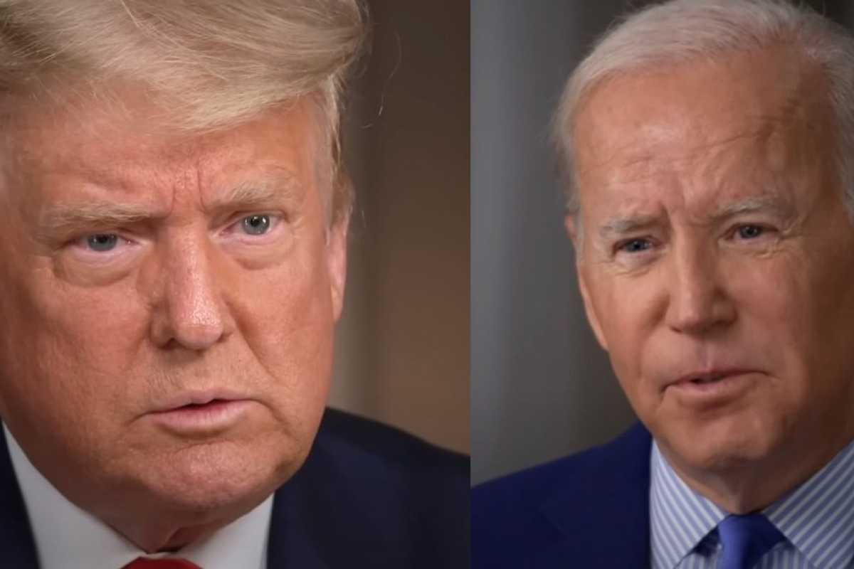 Trump and Biden