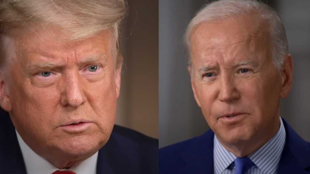 Trump and Biden