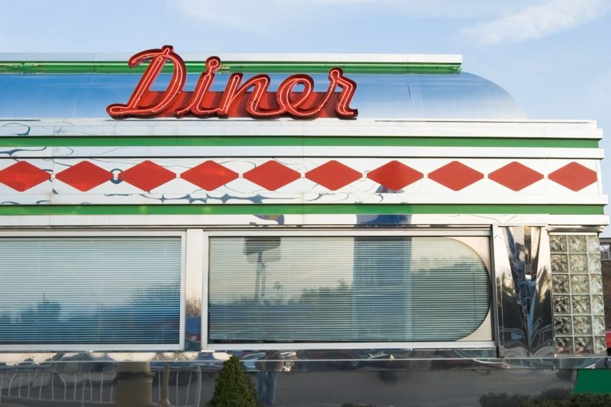 american history, american diners, history of diners, architectural digest