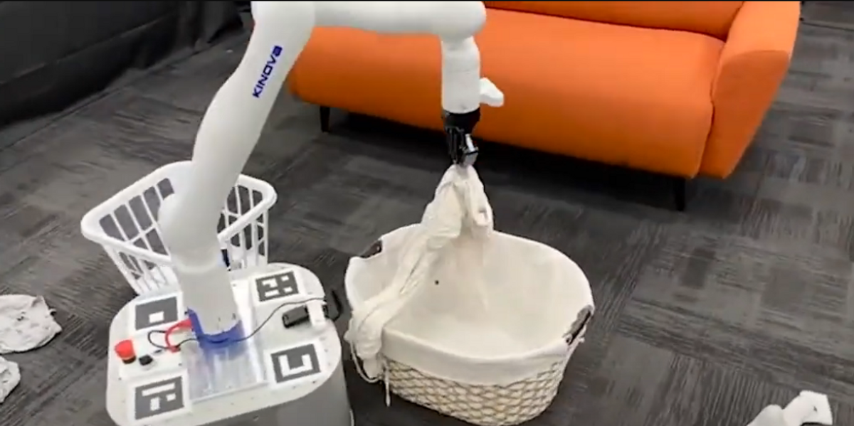 Princeton robot can learn your cleaning habits to put away your clothes and throw out your garbage