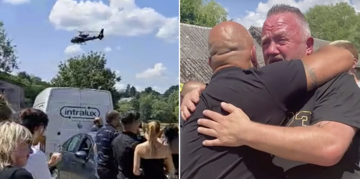 Belgian man faked his own death, then showed up at his funeral in helicopter to teach family a 'life lesson'