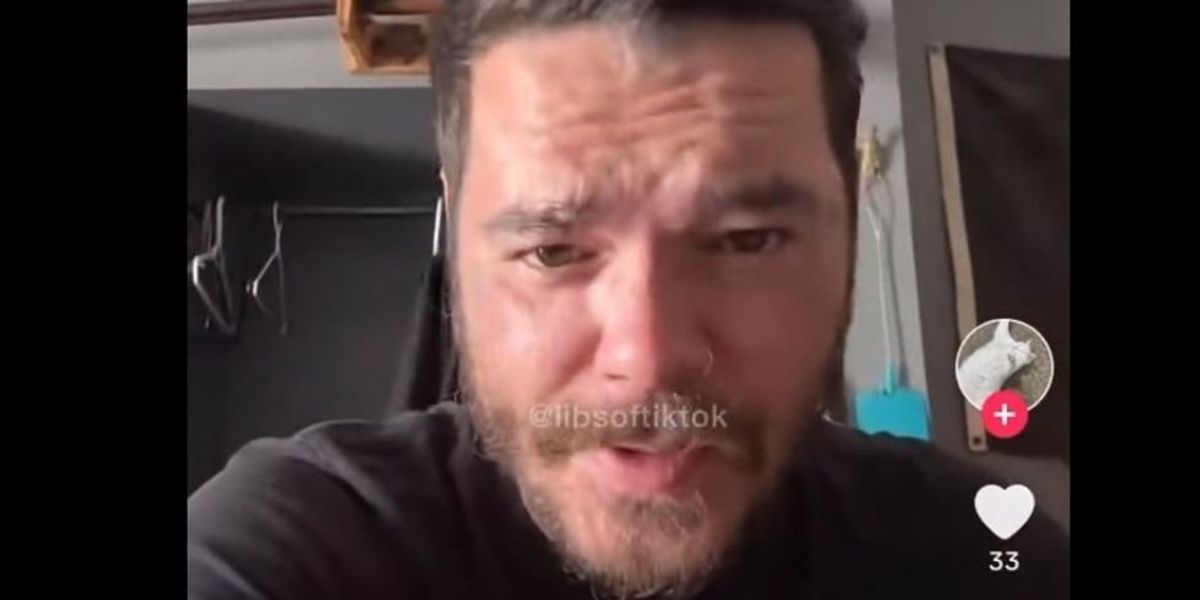 NextImg:Tattoo parlor owner sneers at conservatives and 'religious people' in hate-filled TikTok video: 'Shove a Bible up your a**'