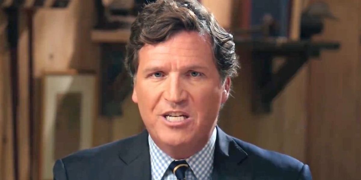 NextImg:Tucker Carlson rips into Fox News over 'wannabe dictator' debacle and garners millions of views in latest Twitter episode