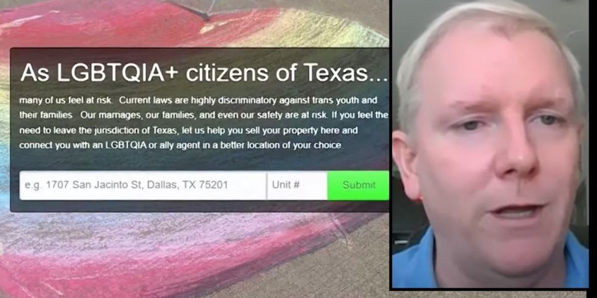Realtor mocked for comparing LGBTQ people fleeing red states to slaves escaping slavery: 'We're calling it ... the rainbow Underground Railroad'